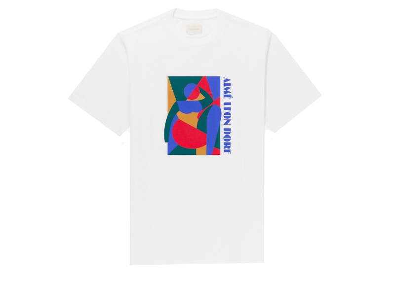 Aime Leon Dore Abstract Muse T-shirt White