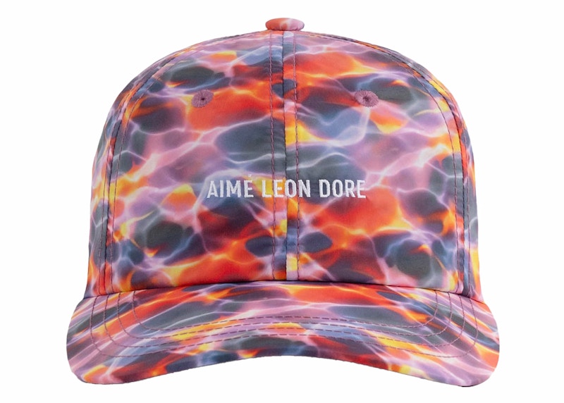 Aime Leon Dore Aqua Print Nylon Hat Multicolor