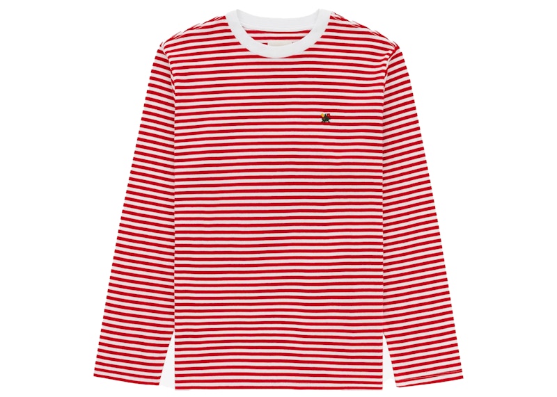 Aime Leon Dore Breton Stripe Long-Sleeve Tee Red