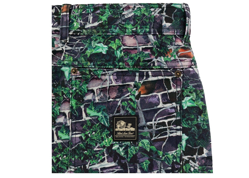 Aime Leon Dore Brownstone Carpenter Pant Black/Ivy Print