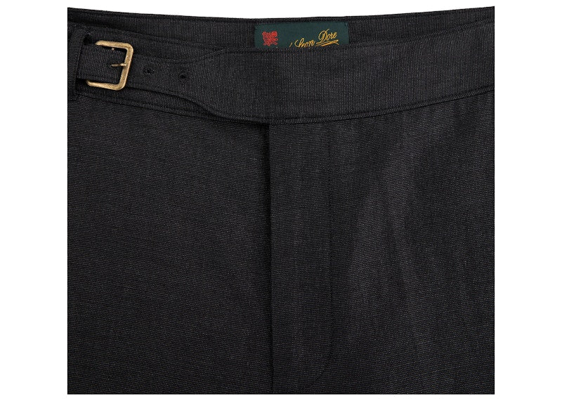 Aime Leon Dore Buckled Dress Trouser Black