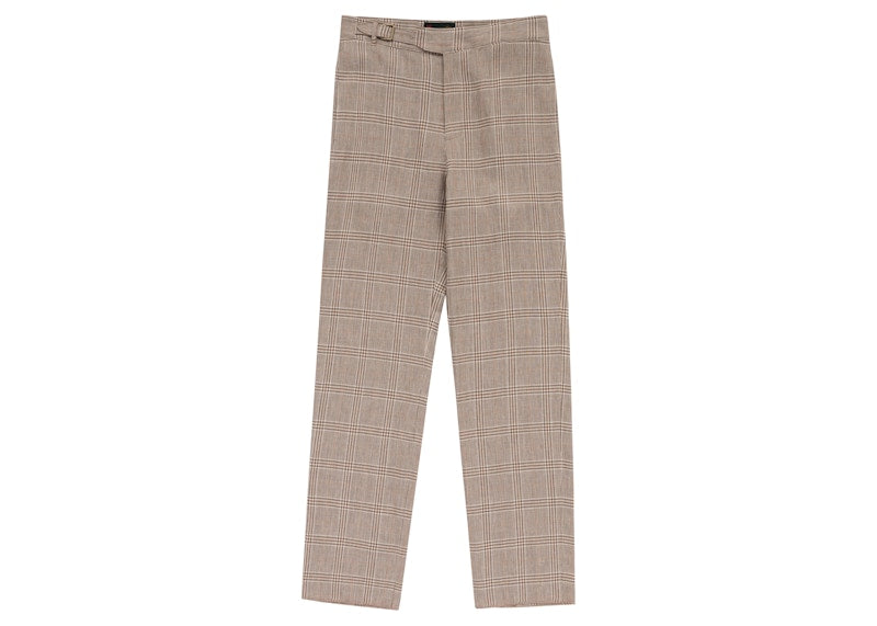 Aime Leon Dore Buckled Dress Trouser Plaid
