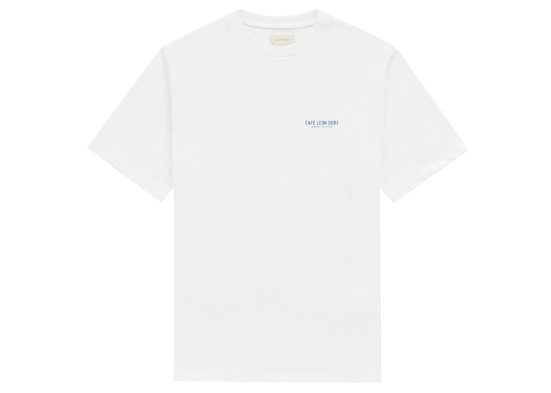 Aime Leon Dore Cafe Leon Dore Logo Tee White