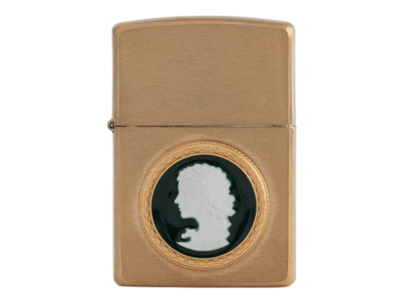 Aime Leon Dore Cameo Zippo Lighter Gold