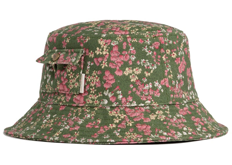Aime Leon Dore Carpenter Bucket Hat Green/Pink