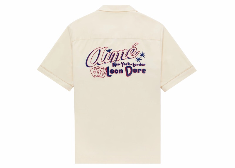 Aime Leon Dore Casino Shirt Cream