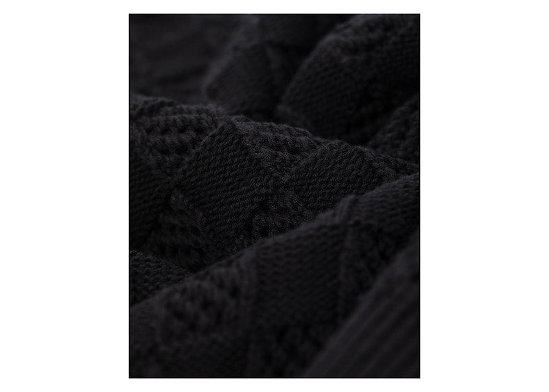 Aime Leon Dore Checkered Knit Short Black