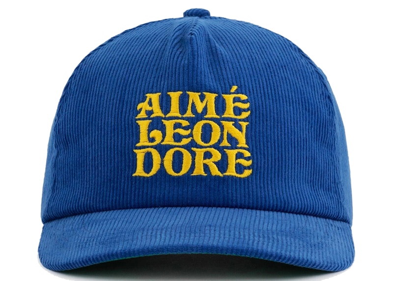 Aime Leon Dore Corduroy 60s Logo Hat Blue
