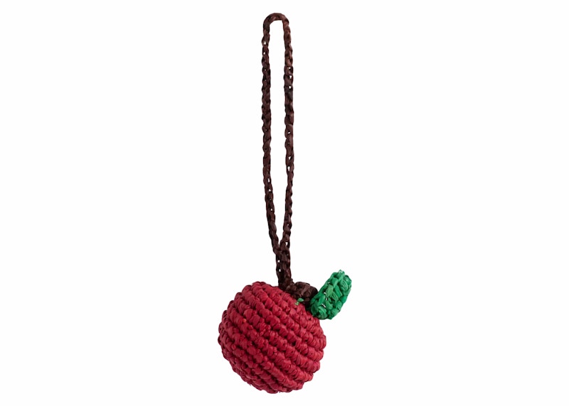 Aime Leon Dore Crochet Charm Apple