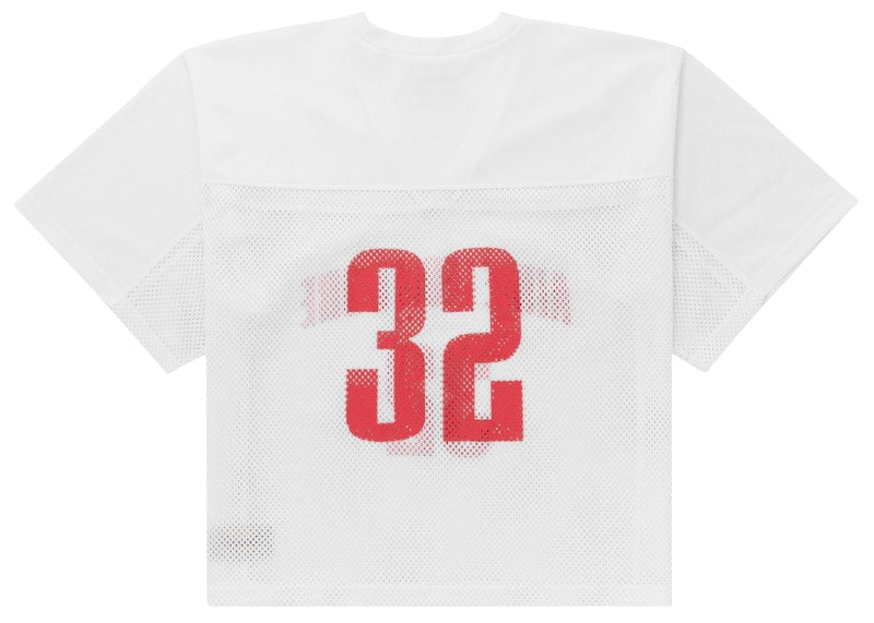 Aime Leon Dore Cropped Practice Jersey White/Red