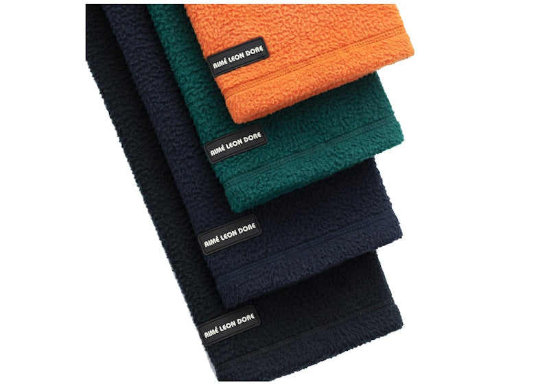 Aime Leon Dore Deep Pile Crewneck Sweatshirt Orange
