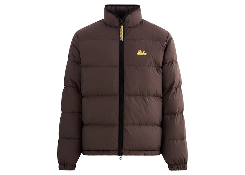 Aime Leon Dore Down Puffer Jacket Brown