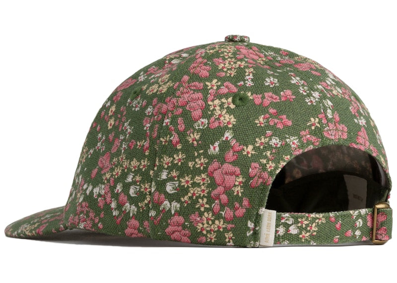 Aime Leon Dore Floral Carpenter Hat Green/Pink Floral