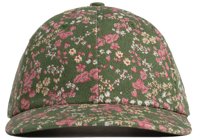 Aime Leon Dore Floral Carpenter Hat Green/Pink Floral