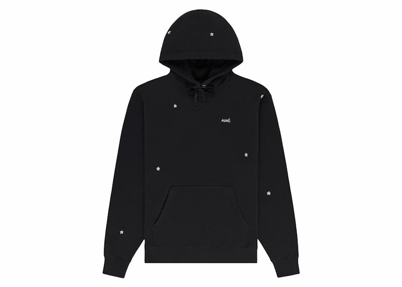 Aime Leon Dore Floral Embroidered Hoodie Black