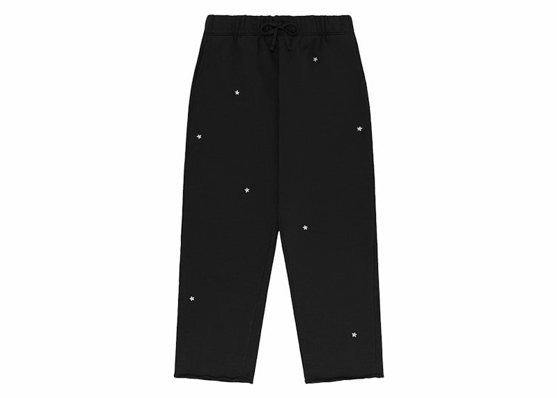 Aime Leon Dore Floral Embroidered Sweatpant Black