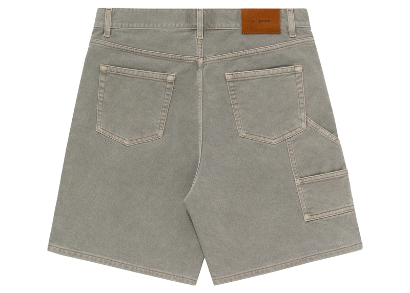 Aime Leon Dore Garment Dyed Denim Short Grey