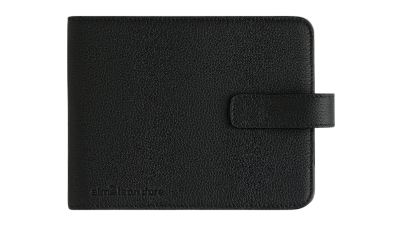 Aime Leon Dore Golf Leather Scorecard Holder Black