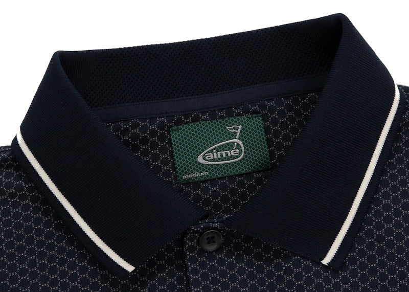 Aime Leon Dore Golf Polo Navy