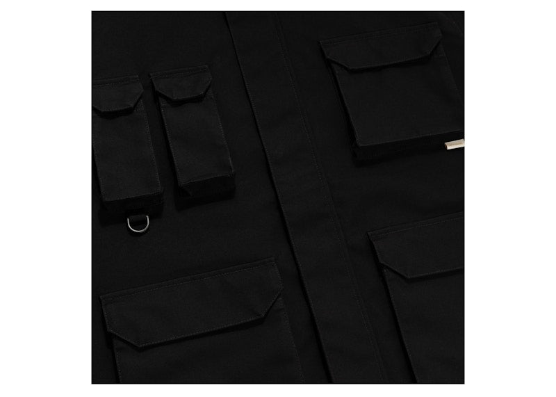 Aime Leon Dore Hooded Utility Jacket Black