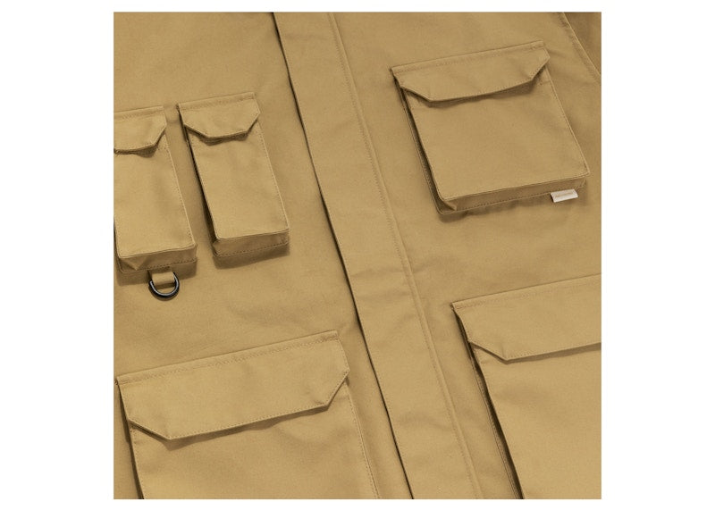Aime Leon Dore Hooded Utility Jacket Tan