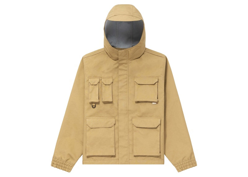 Aime Leon Dore Hooded Utility Jacket Tan