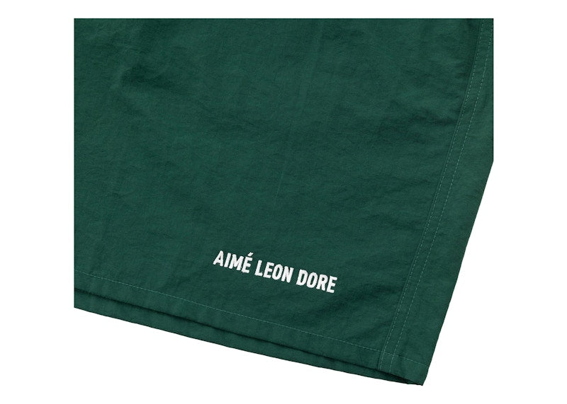 Aime Leon Dore Logo Swim Short Botanical Green