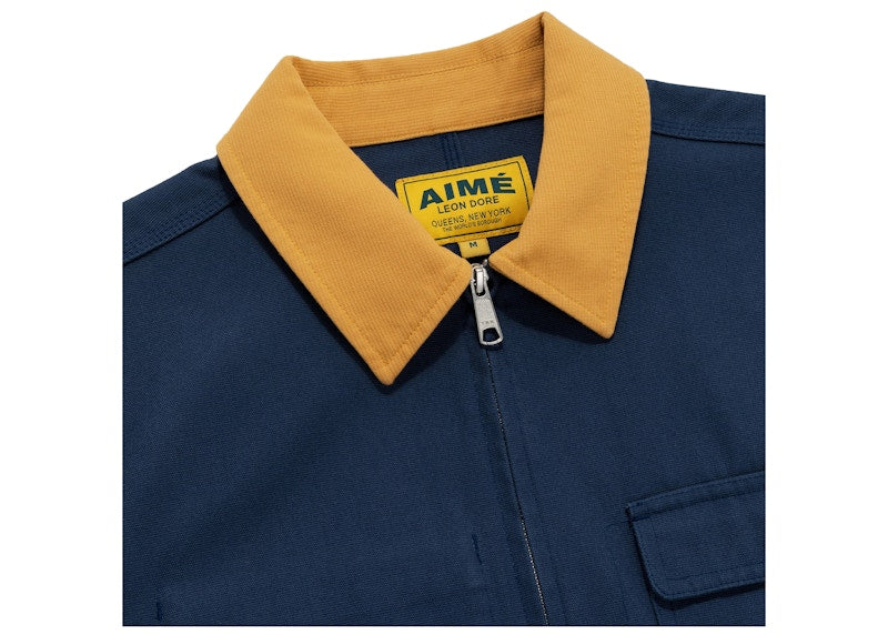 Aime Leon Dore Mechanic Jacket Navy
