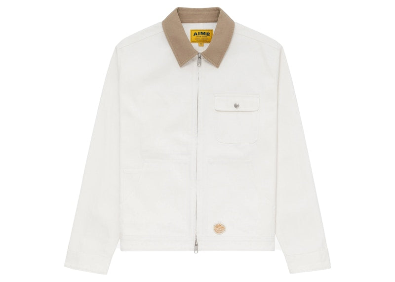 Aime Leon Dore Mechanic Jacket White