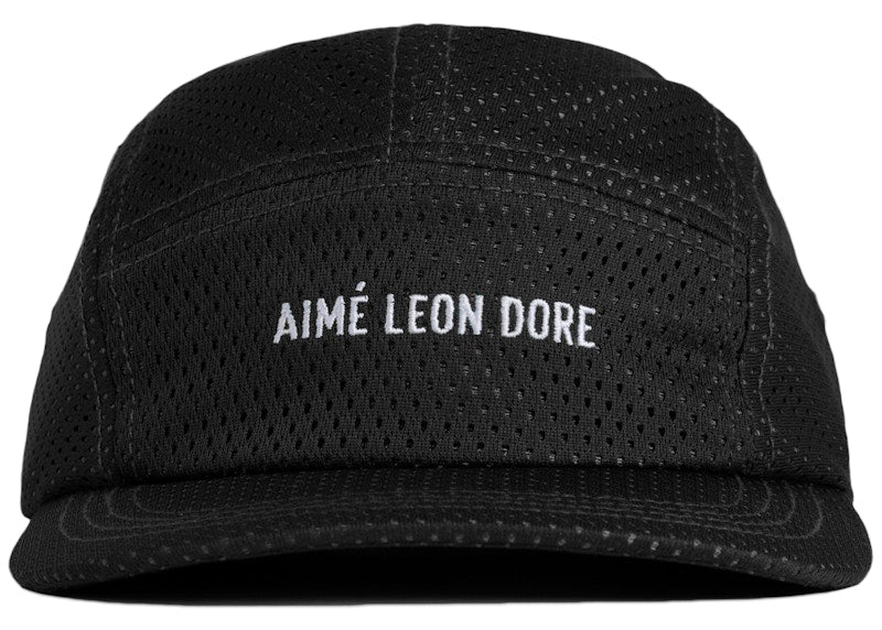 Aime Leon Dore Mesh 5-Panel Hat Black