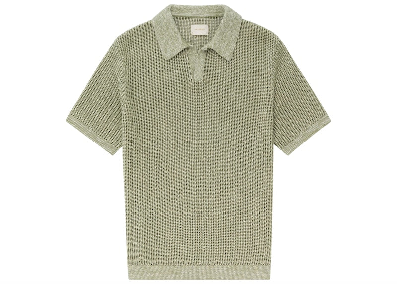 Aime Leon Dore Mesh Knit Polo (SS23) Green