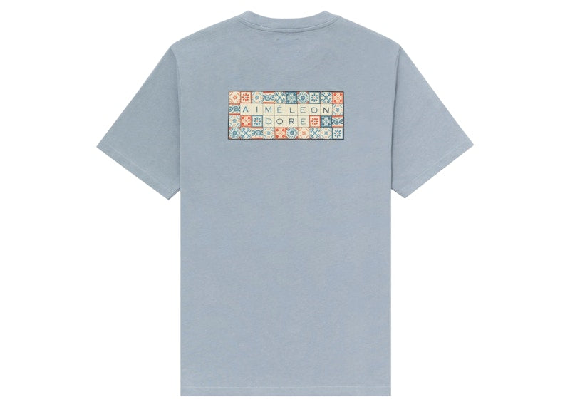 Aime Leon Dore Mosaic Tee Blue