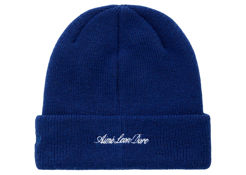 Aime Leon Dore New Era Chainstitch Mets Beanie Blue