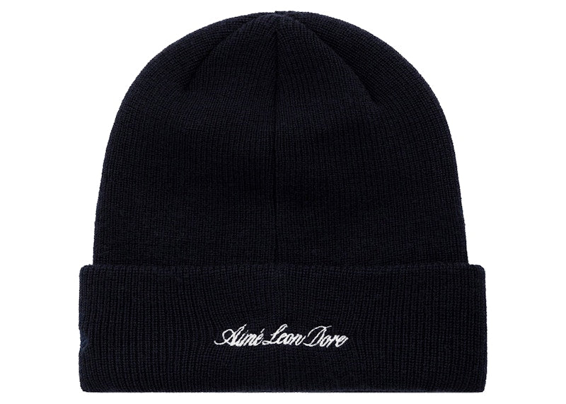 Aime Leon Dore New Era Chainstitch Yankees Beanie Navy