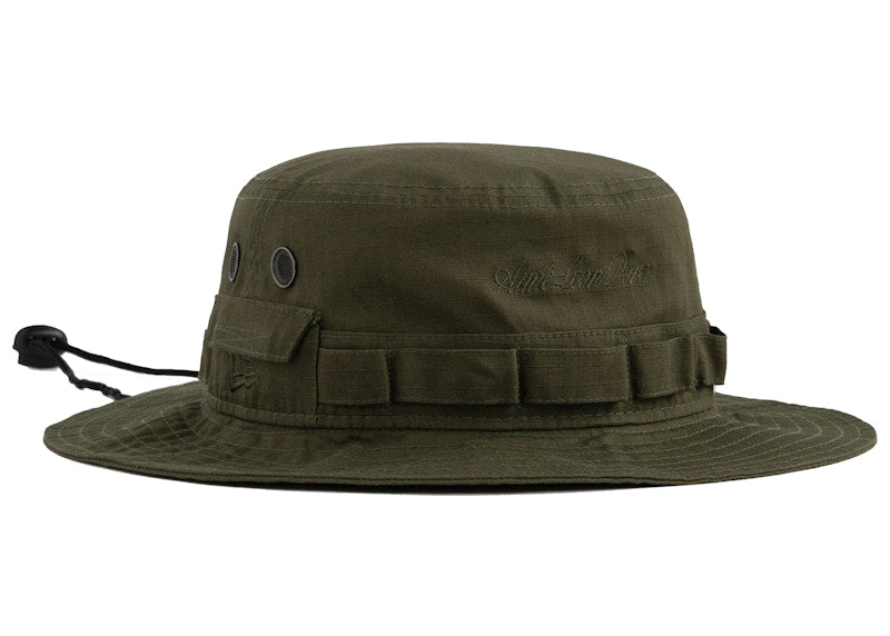 Aime Leon Dore New Era Yankees Safari Bucket Hat Green