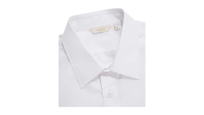 Aime Leon Dore Point Collar Dress Shirt White