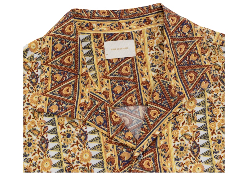 Aime Leon Dore Printed Leisure Shirt Printed Multicolor