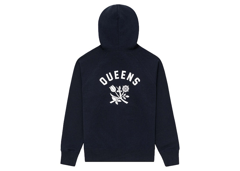 Aime Leon Dore Queens Crest Hoodie Navy