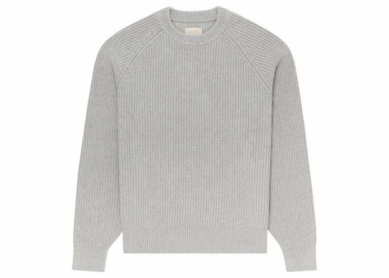 Aime Leon Dore Shaker Stitch Crewneck Sweater Grey