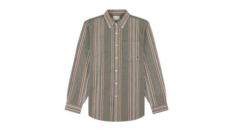 Aime Leon Dore Striped Crest Oxford Shirt Multicolor