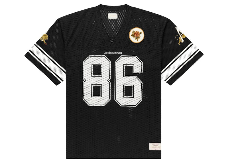 Aime Leon Dore Team Football Jersey Black