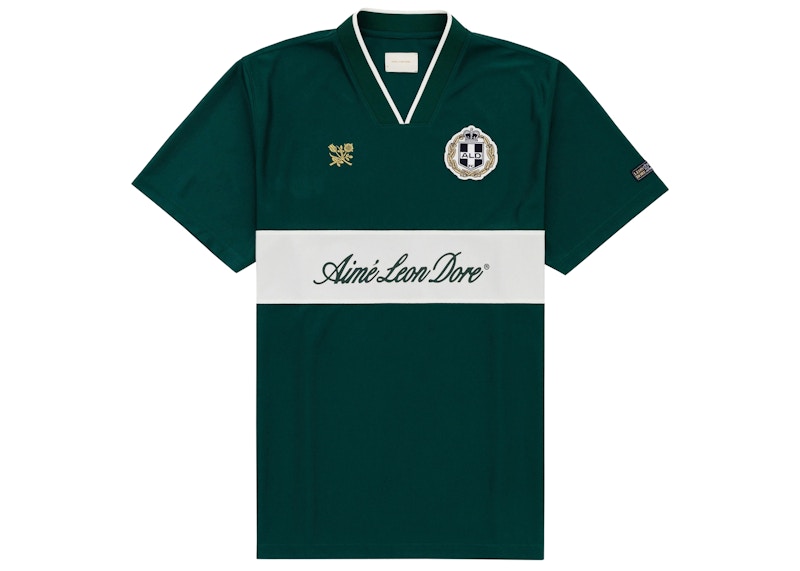 Aime Leon Dore Team Soccer Jersey Green