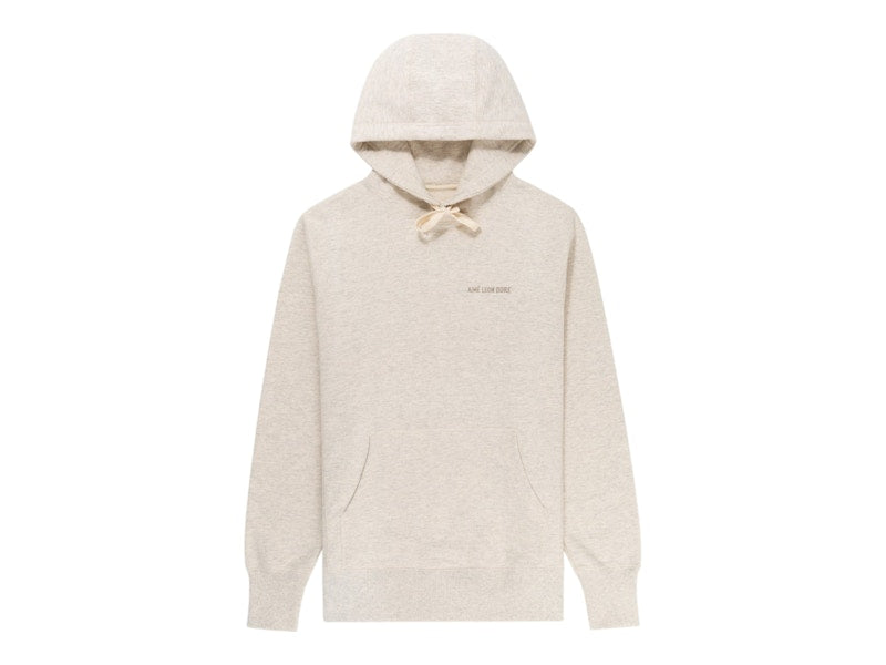 Aime Leon Dore Tonal Logo Hoodie Oatmeal