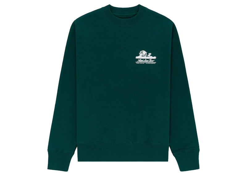 Aime Leon Dore Unisphere Crewneck Sweatshirt Green