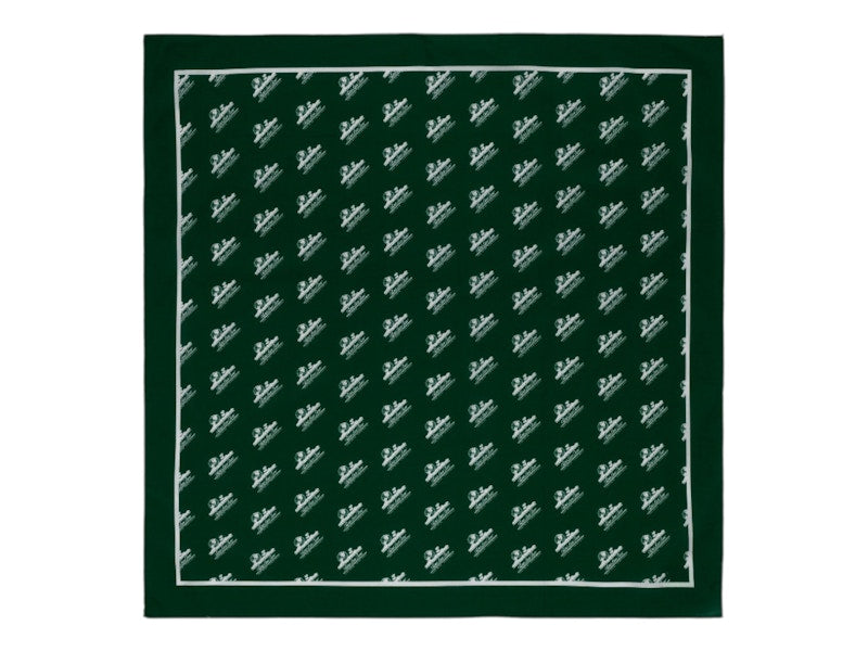 Aime Leon Dore Unisphere Repeat Print Bandana Green/Cream