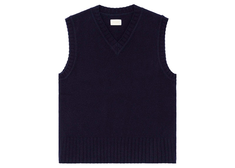 Aime Leon Dore V-Neck Sweater Vest Navy
