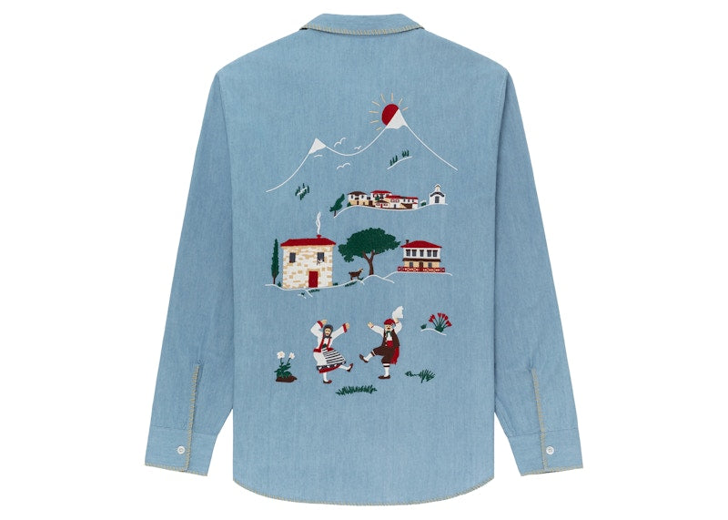 Aime Leon Dore Village Shirt Blue