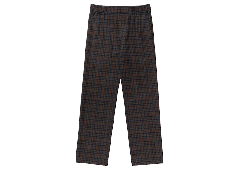 Aime Leon Dore Wool Elasticated Trouser Multi Plaid
