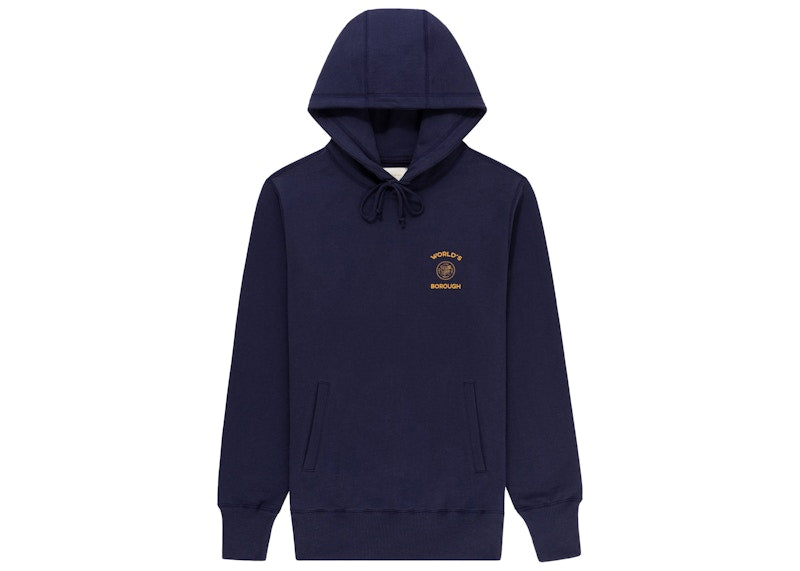 Aime Leon Dore World's Borough Hoodie Navy