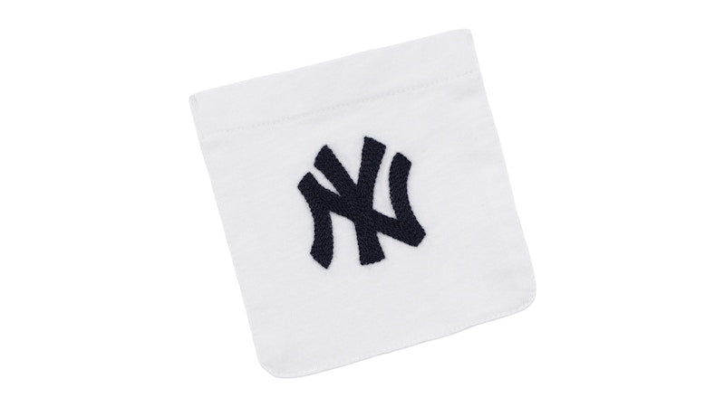 Aime Leon Dore Yankees Chainstitch Pocket Tee White